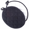 Camz38714 Design Imports Dii Black Oval Potholder Set Of