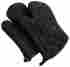 Camz75312 Dii 100 Cotton Basic Terry Ovenmitt Set Of 2 Black New Oven Mitt Mit Mitts