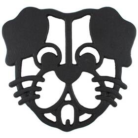 Caras Casa 865384000158 Dog Cast Iron Trivet For Hot Pots And Kitchen Dining Table Lover Gifts &