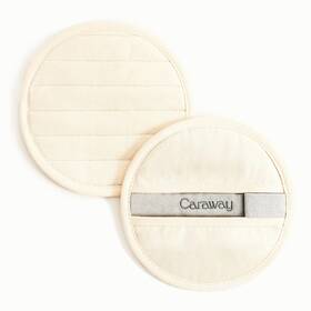 Ln-phld-103 Caraway Pot Holders - 100% Organic Cotton Holder Double-layer Stain Resistant Stit