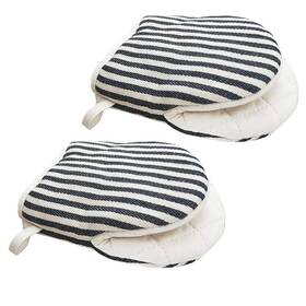 Careme 779776939714 Mini Oven Mitts 2pk- Heat Resistant Kitchen Gloves To Protect Hands Non-slip
