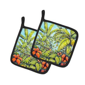 Carolines Treasures 198453224323 Martin Welch New Artwork Pair Of Pot Holders