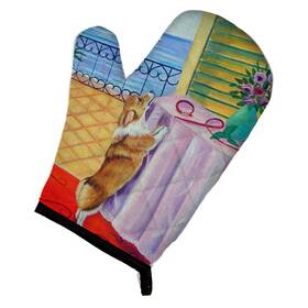 7285ovmt Carolines Treasures 638508483997 Heat Resistant Gloves Corgi Oven Mitt Large Multicolor