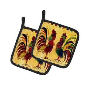B01lwezsdv Carolines Treasures Rooster Pot Holders Kitchen Hot Pads Heat Resistant Pair