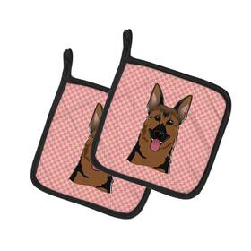 Bb1211pthd Carolines Treasures B01lwtdatp Checkerboard Pink German