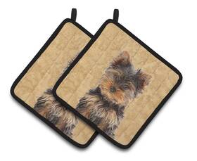 B01lwte3eh Carolines Treasures Yorkie Puppy Yorkshire Terrier Pot Holders Kitchen Decor
