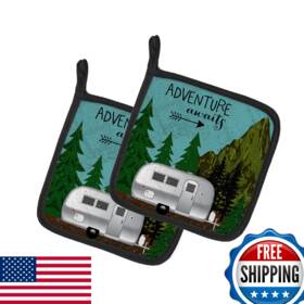 B06xs13zdq Carolines Treasures Airstream Camper Adventure Awaits Pot Holders Pair