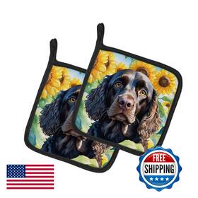 B0cwj4smcw Carolines Treasures American Water Spaniel In Sunflowers