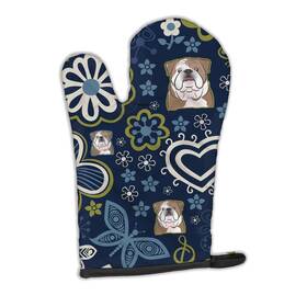 Carolines Treasures Bb5070ovmt Blue Flowers English