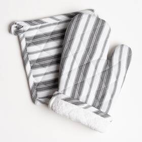 Casa De Lan 313110734742 Oven Mitt And Potholder Set - Durable Heat Resistant Gloves Thick Mittens For Ki