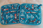 Cat In The Hat Handmade Pot Holders Cotton Multicolor Suess