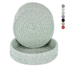 Cazzon 726323645413 Trivets For Hot Dishes Pots And Pans Heat Resistant Pads Wit