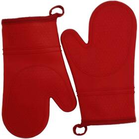 Cc Premium 850063587280 Oven Mitts Bulk Pack 10 Pair Heat Resistant Silicone Kitchen Gloves