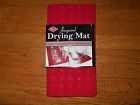 Mats-12 " Chain 19 Red- Microfiber Reversible Two Drying Geo Paprika Ritz