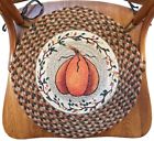 Chair Pad Braided Pads Pumpkin Rustic Primitive Country Decor Pip Berry 603658749545