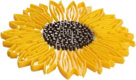 Charles Viancin 726084085718 - Sunflower Food Safe Silicone Trivet 6ftft/15cm Withstands Te