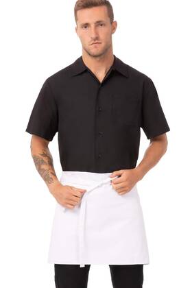 Chef Works 787721414766 Unisex Four-way Apron White One Size
