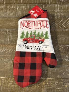Christmas House 195464520055 Oven Mitt