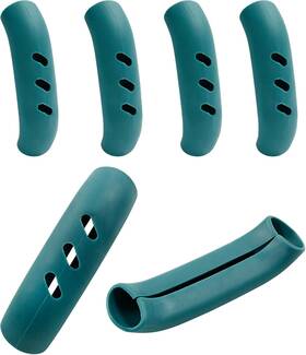 Tuohai00230628-0859 Cionyce 6 Pack Silicagel Pot Handle Covers 3 Inch Lid Green Holder