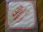 City Brewing Mahanoy . Pad Kaier Hot Pa. Beer Advertising