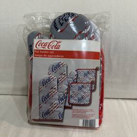 Coca-cola 251391891289 Oven Mits Gloves Pot Holder Heat Resistant Coke