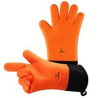 Cof-s05-00005 2 Coofine Oven Mitts Bbq Gloves Heat Resistant Silicone Cooking