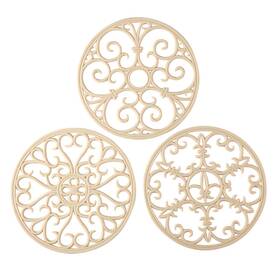 Cls-0017 Colinda Cls-0017/be Silicone Trivet Mat - Non-slip Heat Resistant Kitchen Hot Pads For Counterto