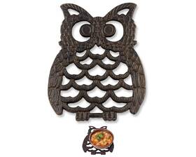 Comfify 634829695224 Cast Iron Owl Trivet - Decorative For Kitchen Counter Or Dining Table