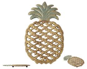 Comfify 855287007972 Cast Iron Pineapple Trivet Decorative For Kitchen Or Dining Tab