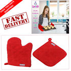 Cominhkpr114799 Lavlish Kitchen Towel Oven Mitt Pot Holder Set Cooking Heat