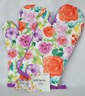 Cominhkpr134103 Sultans Linens Floral Oven Mitts Set Of Two Spring Pattern