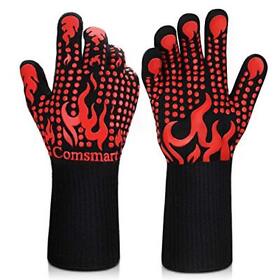 1472 Comsmart Bbq Gloves Degree F Heat Resistant Grilling Silicone