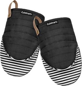 Amz-mm102-cu-blk Consumer Products Inc. Cuisinart Mini Oven Mitts 5.5 Inch X 8 Heat-resistant Kitchen For With