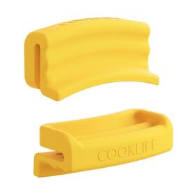 Cooklife 850061829047 Cast Iron Handle Cover - Extra Thick Double Silicone Hot Holders For C