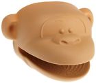 Cooks Corner Cornersilicone Pot Holder Brown Monkey 897863000823