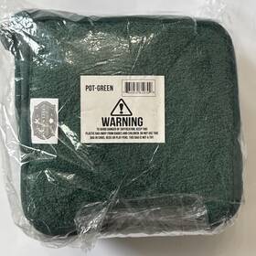 Cooks Linen 764950810309 Pot Holders Green 12 Pack Please Read Details