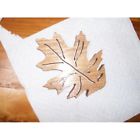 949hou Crafts Shaped Trivet Wooden Fine Leaf Oak