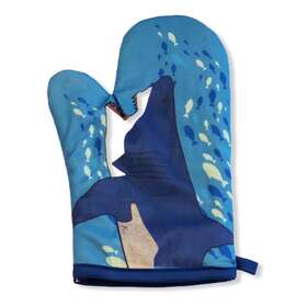 Crazy Dog T-shirts 192704608160 Shark Puppet Hand Oven Mitt Ocean Fish Graphic Novelty Kitchen Accessories
