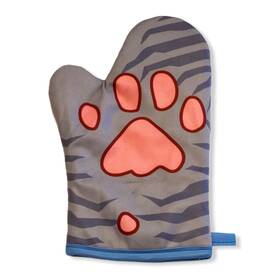 020catpawma Crazy Dog Tshirts Cat Paw Oven Mitt Funny Pet Kitty Kitten Animal Lover Graphic Baking Glove
