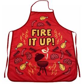 020fireitupma Crazy Dog Tshirts Fire It Up Grill Funny Backyard Bar-b-que Meats Graphic Novelty Kitchen
