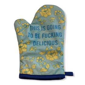 020fuckingdeliciousma Crazy Dog Tshirts This Is Going To Be Delicious Oven Mitt Funny Cooking Chef Graphic