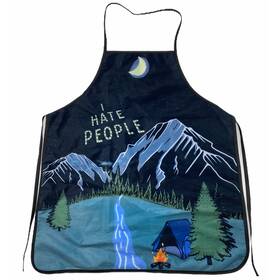 020ihatepeoplema Crazy Dog Tshirts I Hate People Funny Outdoor Adventure Camping Introvert Graphic Kitchen