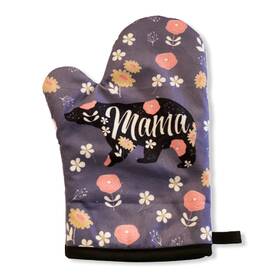 020mamabearma Crazy Dog Tshirts Mama Bear Oven Mitt Cute Mothers Day Cooking Baking Graphic Kitchen Accessories