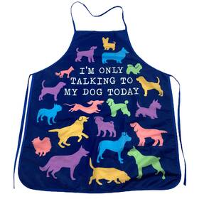 020onlytalkingtodogma Crazy Dog Tshirts Iftm Only Talking To My Today Apron Funny Pet Puppy Animal Lover Graphic