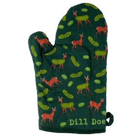 021dilldoema Crazy Dog Tshirts Dill Doe Oven Mitt Funny Sexual Innuendo Deer Pickle Graphic Novelty Kitchen