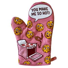 021makemesohotma Crazy Dog Tshirts You Make Me So Hot Oven Mitt Funny Baking Cookies Novelty Kitchen Glove