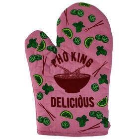 021phokingdeliciousma Crazy Dog Tshirts Pho King Delicious Oven Mitt Funny Vietnamese Soup Graphic