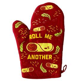 021rollmeanotherma Crazy Dog Tshirts Roll Me Another Oven Mitt Funny Mexican Food Burrito Lover Graphic Novelty