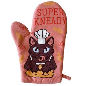 021superkneadyma Crazy Dog Tshirts Super Kneady Oven Mitt Funny Pet Kitty Cat Lover Baking Kitchen Glove
