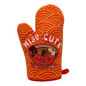 023misocutema Crazy Dog Tshirts Miso Cute Oven Mitt Funny Japanesse Soup Novelty Kitchen Pot Holder